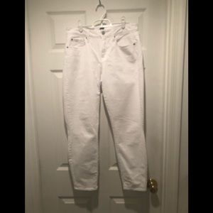 Gap size 29 white skinny jeans